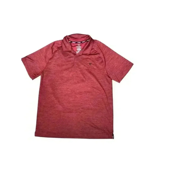 Hurley Performance Polo Medium Deep Red  NWOT Great Quality - Picture 1 of 6